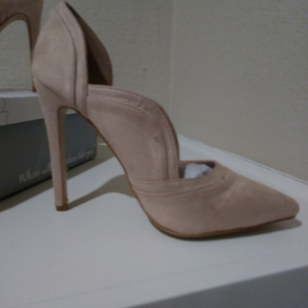 Tan Stiletto Heels